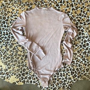 Women’s mauve/blush size small bodysuit